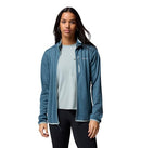 2136231429 COLUMBIA WOMENS ESSENTIAL HIKE GRID FLEECE LARGE EVERBLUE/BLUE - Brand New