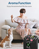 Air Purifier for Home Bedroom, Cobectal Room Air Cleaner with 3-in-1 Filter - Like New