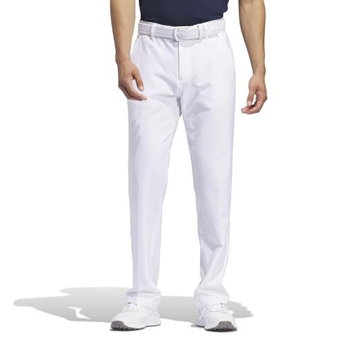 ADIDAS MEN'S ULTIMATE365 GOLF PANTS SIZE: MEN 33/34 WHITE - Brand New
