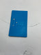 HAKIDZEL ACRYLIC PHONE SCREEN MAGNIFIER STURDY PYRAMID STAND HOLDER - TEAL - Like New