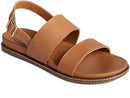 SPERRY WOMEN'S WAVESIDE PLUSHWAVE BACKSTRAP SIZE 7.5 TAN - Like New