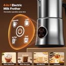 PSIIDAN MILK FROTHER DETACHABLE BASE MF06S-T - STAINLESS STEEL - Like New