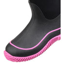 MUCK WOMEN'S HALE - BLACK/HOT PINK - SIZE 6 MEDIUM - Like New