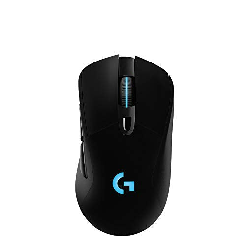 Logitech G703 Lightspeed Wireless Gaming Mouse Hero 25K Sensor 910-005638 Black Like New