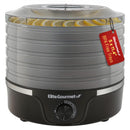 ELITE GOURMET FOOD DEHYDRATOR EFD319BNG - BLACK/GRAY - Like New