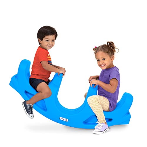 SIMPLAY3 ROCK AND ROLL TEETER TOTTER SEESAW 218120-03 - BLUE - Like New