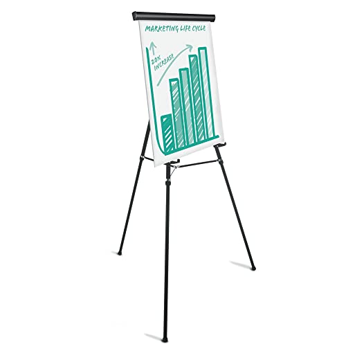 OFFICE DEPOT HEAVY DUTY PRESENTATION EASEL 354-218 - BLACK - Like New