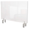 GHENT CLEAR PARTITION EXTENDER ATTACHED CLAMP 29 X 3.88 X 18 THERMOPLASTIC - Brand New