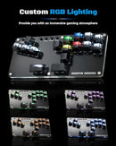 SEHAWEI HAUTE42 16KEY ALL-BUTTON ARCADE CONTROLLER GAMERFINGER - BLACK - Like New