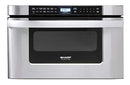 SHARP KB6524PSYE 24" MICROWAVE DRAWER OVEN 1.2 CU. FT. - STAINLESS STEEL Like New