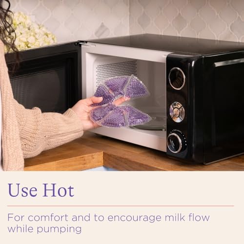 LANSINOH BREAST THERAPY PACKS HOT AND COLD BREAST-PADS POSTPARTUM ESSENTIALS - Brand New