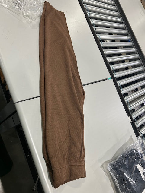 CUDDL DUDS WOMANS MEDIUM BROWN PANTS - SIZE: WOMEN M - BROWN - Like New