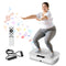 COOLHUT VIBRATION PLATE EXERCISE MACHINE BODY WORKOUT WAVE VIBRATION PLATE WHITE - Like New