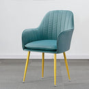 Gnyonat Chair Arm Chairs Mid-Century Leisures (2, B0BKVKNB52, Lake Blue) - Like New