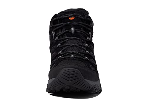 Men's Moab 3 Mid Hiking Boot Black Night Size 12 Wide - Like New