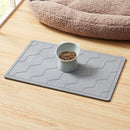 BIBB HOME DIATOMACEOUS EARTH STONE QUICK DRYING BATH MAT 15 X 23 PVC - GRAY - Like New