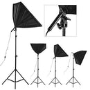 Andoer Softbox Lighting Kit,2 Pcs 20X28 Inch Softboxes,2Pcs 6.6 ft Light Stands - Brand New