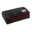 MCGUIRE GEAR M MCGUIRE GEAR HEAVY DUTY WOOL BLANKET BLACK (64 X 90 INCHES) BLACK - Like New