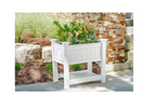 VITA CAMBRIDGE RAISED GARDEN BED 38 IN. L X 24 IN. W X 36 IN. H PLANTER - WHITE - Like New