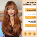 Layered Length Wig - Auburn -01 - Like New