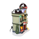Top Treasures Christmas Village Restaurant Lighted Musical Snow - Multicolor - Like New
