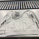 GENERIC HOODIE JACKET WITH FULL ZIP AND FRONT POUCH - SIZE: MEN XL - GRAY - Like New