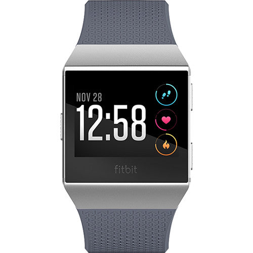 Fitbit Ionic Smartwatch FB503WTGY-CAN - Blue Gray/Silver Gray Like New