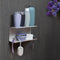 NEBIA DOUBLE SHELF FOR ALL SHOWER ESSENTIALS - NICKEL - Like New