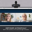 Logitech C920e HD 1080p Mic-Enabled Webcam, for Zoom, Microsoft Teams - Black - Like New
