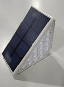 GENERIC SOLAR STAIR LIGHTS OUTDOOR WATERPROOF COOL WHITE - 16 PACK - GRAY - Like New