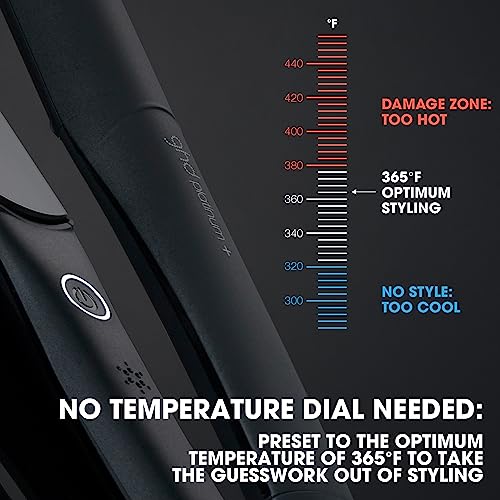 GHD PLATINUM STYLER S8T262 - STRAIGHTENER, CERAMIC, STRONGER HAIR - BLACK - Like New