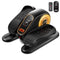 UMAY UNDER DESK ELLIPTICAL MACHINE ELLIPSE LEG EXERCISER U5-1 - BLACK/ORANGE - Like New