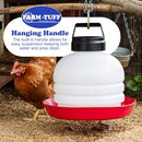 FARM-TUFF Hanging Chicken Waterer 3 Gallon BPA-Free B002QYDWHG - Black - Like New
