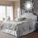 Baxton Studio Avignon Upholstered Queen Headboard Grayish Beige B01FR95TRW - Brand New