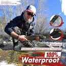 Dark Lightning Breathable Insulated Chest Waders Perfect 4 Seasons, Camouflage - Like New
