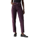 269860056 LEVI'S WOMEN'S HIGH WAISTED MOM JEANS PLUM SIZE 29 X 27 - Brand New