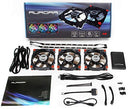 In-Win Accessory AURORA FAN KIT BLACK Retail - LAASI98547 - Brand New