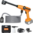 JCTC PORTABLE PRESSURE WASHER CORDLESS 1.85MPA PRESSURE WASHER - ORANGE - Like New