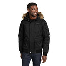 EDDIE BAUER MEN'S SUPERIOR DOWN WATERPROOF BOMBER JACKET LARGE - BLACK - Like New