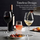 Anchor Hocking Red Wine Glasses Sondria 21 Ounce Set of 8 - Clear - Brand New