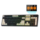 LTC NIMBLEBACK WIRELESS MECHANICAL KEYBOARD W/DISPLAY 2.4GHZ RED SWITCH -BLACK - Like New