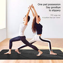 SUNFEID Yoga Mat Non Slip Extra Thick Eco Friendly Mat with Alignment - Brand New