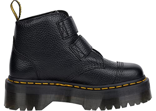 27642001 WOMEN'S DEVON FLOWER ANKLE BOOT BLACK MILLED NAPPA SIZE 6 - Like New