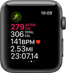 Apple Watch Nike SE 1 GPS Cellular 40mm Silv Alum Case Platinum/Black Band Like New