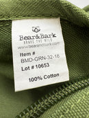 BEAR & BARK MEDIUM DUFFLE BAG – 32”X18” - 133.4L - GREEN - Like New