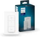 PHILIPS HUE SMART DIMMER SWITCH WITH REMOTE 1 PACK HUE LIGHTS BRIDGE - WHITE - Like New