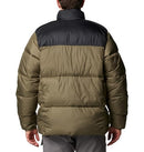 WM0403 Columbia Mens Puffect Iii Jacket Green Black M - Scratch & Dent