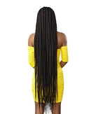 Sensationnel 4X4 Braid Lace Wig Cloud 9 Swiss Front Box Braid X-Large 50'' 613 - Like New