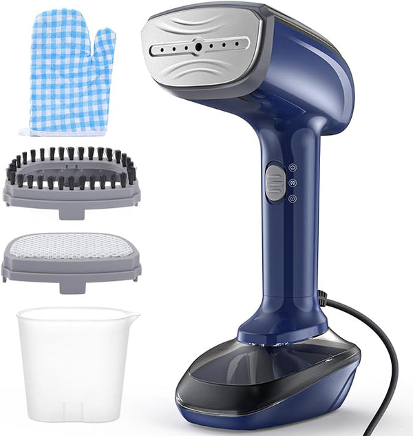 NTAYDZSW Powerful Handheld Fabric Steamer 1800W Ceramic 2-in-1 - Scratch & Dent