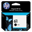 HP 61 BLACK INK CARTRIDGE PRINTERS WORKS WITH DESKJET 1000, 1510, 2050, 2510 - Brand New